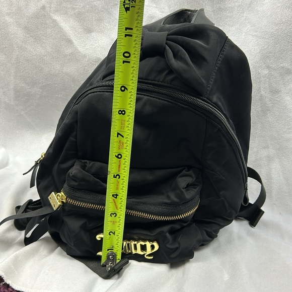 Black mini Juicy Couture backpack - Picture 10 of 11